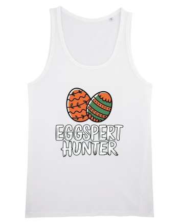 Eggspert Hunter | Happy Easter! White