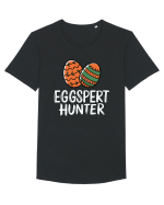 Eggspert Hunter | Happy Easter! Tricou mânecă scurtă guler larg Bărbat Skater
