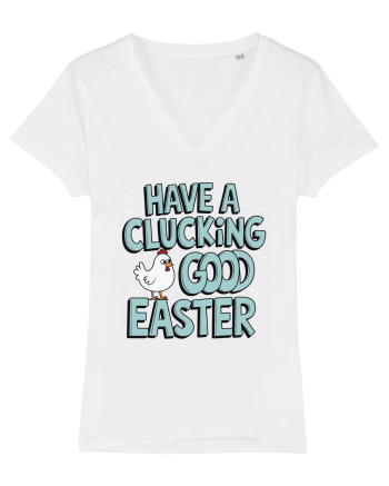 Have A Clucking Good Easter White