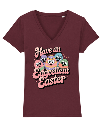 Have An Eggcellent Easter Burgundy