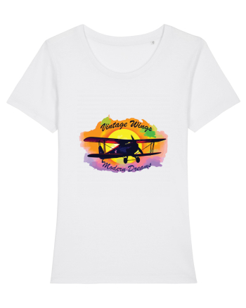 Vintage Wings - Modern Dreams BLTP14-03 White