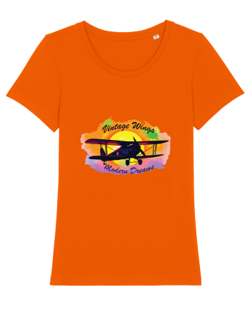 Vintage Wings - Modern Dreams BLTP14-03 Bright Orange