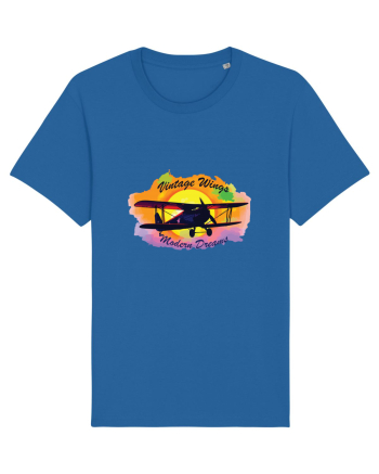 Vintage Wings - Modern Dreams BLTP14-03 Royal Blue