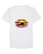 Vintage Wings - Modern Dreams BLTP14-03 Tricou mânecă scurtă guler larg Bărbat Skater