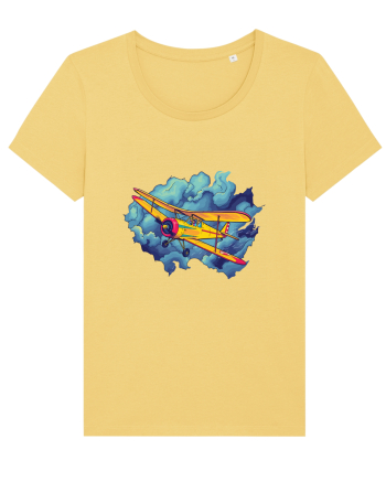 Vintage Wings - Airplane flying in the clouds - BLTP11-02 Jojoba