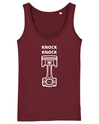 Knock Knock Burgundy
