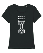 Knock Knock Tricou mânecă scurtă guler larg fitted Damă Expresser