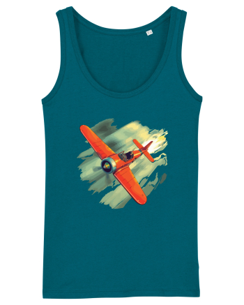 Vintage Wings - Airplane beating the storm - BLTP10-02 Ocean Depth