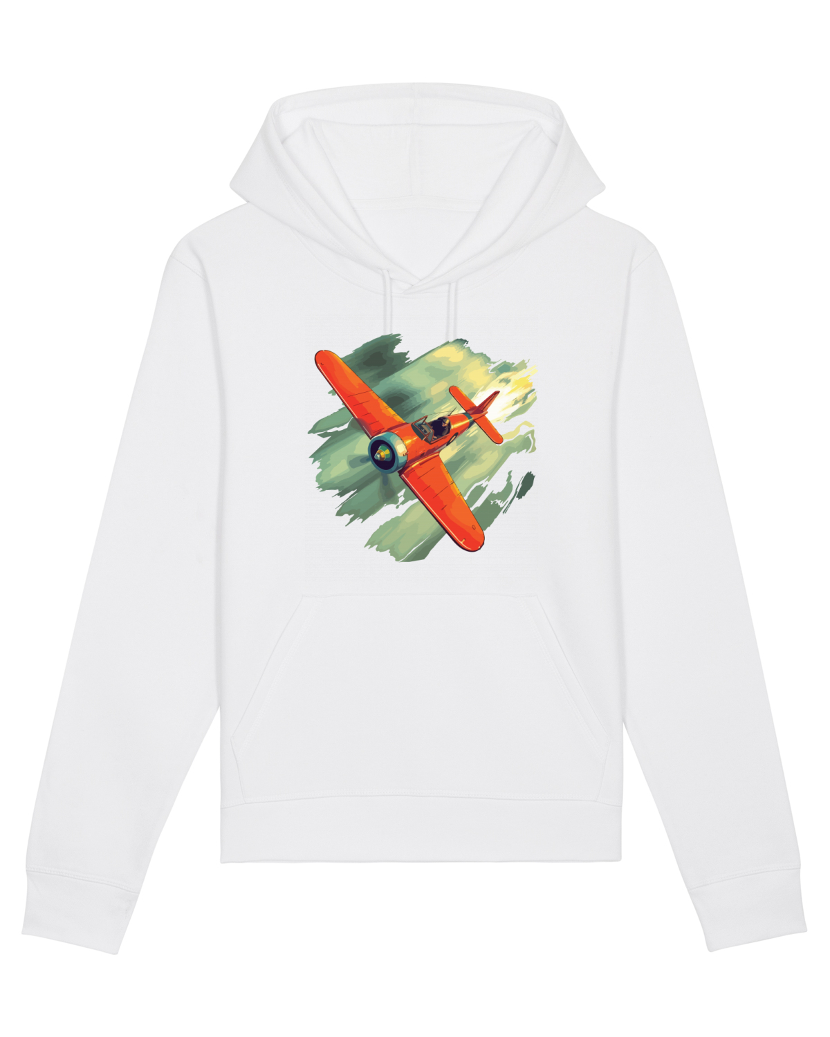Hanorac Unisex Drummer White