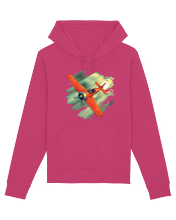 Vintage Wings - Airplane beating the storm - BLTP10-02 Raspberry
