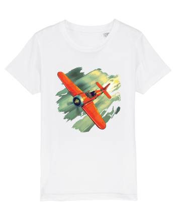 Vintage Wings - Airplane beating the storm - BLTP10-02 White