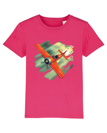 Vintage Wings - Airplane beating the storm - BLTP10-02 Raspberry