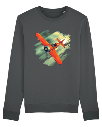 Vintage Wings - Airplane beating the storm - BLTP10-02 Anthracite