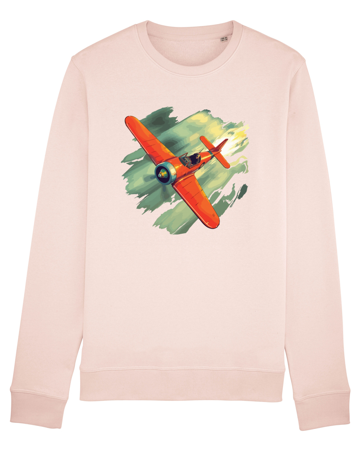 Bluză mânecă lungă Unisex Rise Candy Pink