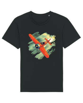 Vintage Wings - Airplane beating the storm - BLTP10-02 Black