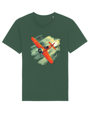 Vintage Wings - Airplane beating the storm - BLTP10-02 Bottle Green