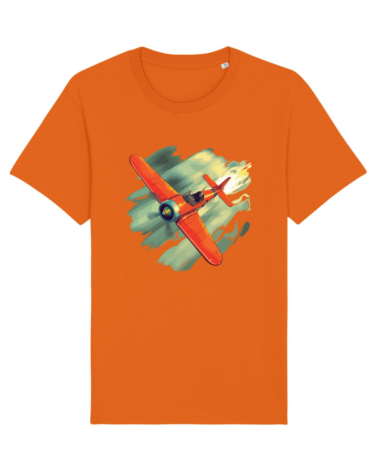 Tricou mânecă scurtă Unisex Rocker Bright Orange