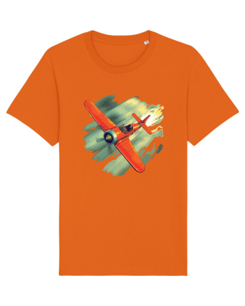 Vintage Wings - Airplane beating the storm - BLTP10-02 Bright Orange