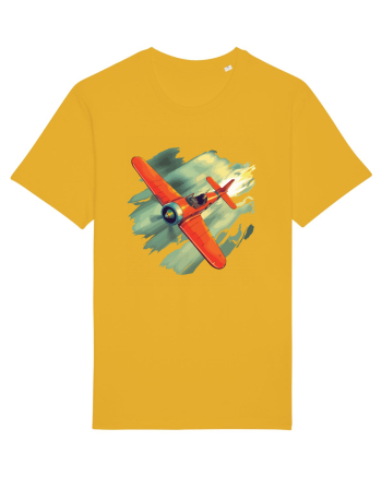 Vintage Wings - Airplane beating the storm - BLTP10-02 Spectra Yellow