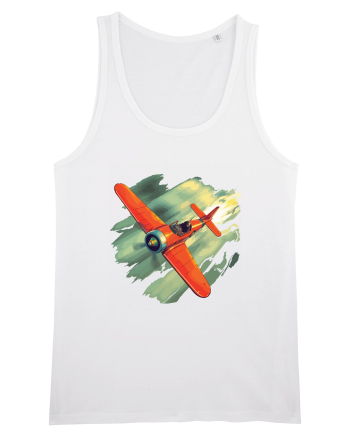 Vintage Wings - Airplane beating the storm - BLTP10-02 White