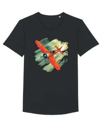 Vintage Wings - Airplane beating the storm - BLTP10-02 Black