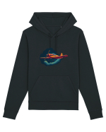 Vintage Wings - Airplane in storm - Dark Sky BLTP8-02 Hanorac Unisex Drummer