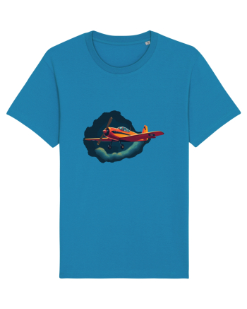 Vintage Wings - Airplane in storm - Dark Sky BLTP8-02 Azur