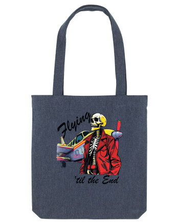 Vintage Wings - Flying 'til the end - black BLTP1-02 Midnight Blue