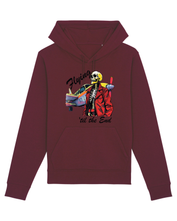 Vintage Wings - Flying 'til the end - black BLTP1-02 Burgundy