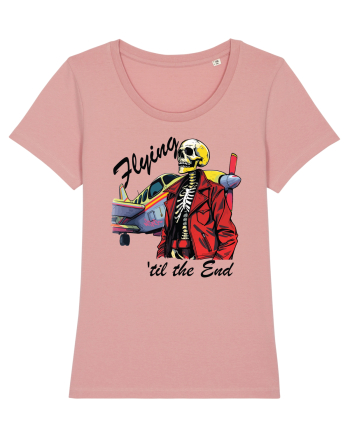 Vintage Wings - Flying 'til the end - black BLTP1-02 Canyon Pink