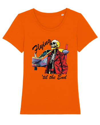 Vintage Wings - Flying 'til the end - black BLTP1-02 Bright Orange