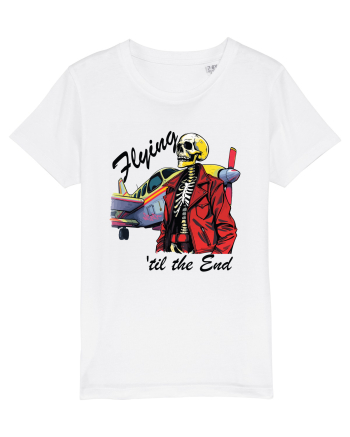 Vintage Wings - Flying 'til the end - black BLTP1-02 White
