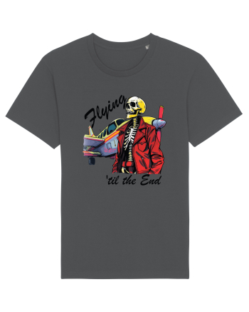 Vintage Wings - Flying 'til the end - black BLTP1-02 Anthracite