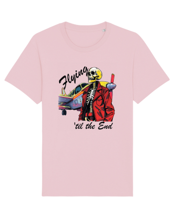 Vintage Wings - Flying 'til the end - black BLTP1-02 Cotton Pink