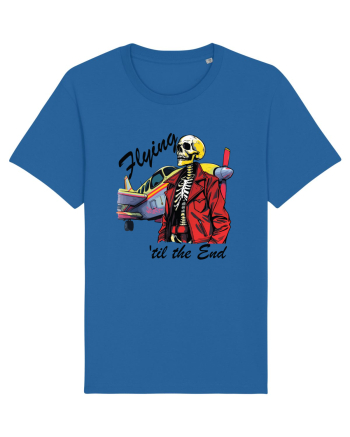 Vintage Wings - Flying 'til the end - black BLTP1-02 Royal Blue