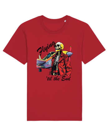 Vintage Wings - Flying 'til the end - black BLTP1-02 Red