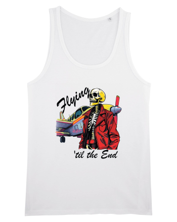 Vintage Wings - Flying 'til the end - black BLTP1-02 White