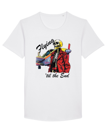Vintage Wings - Flying 'til the end - black BLTP1-02 White