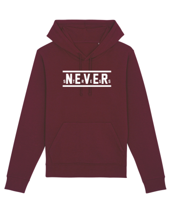 Never Stress Burgundy