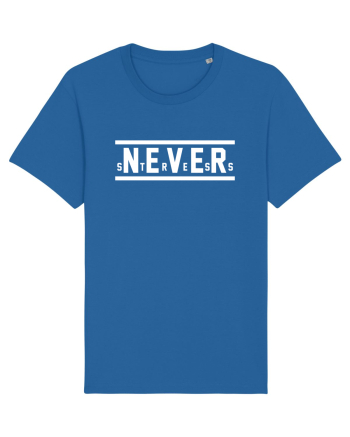 Never Stress Royal Blue