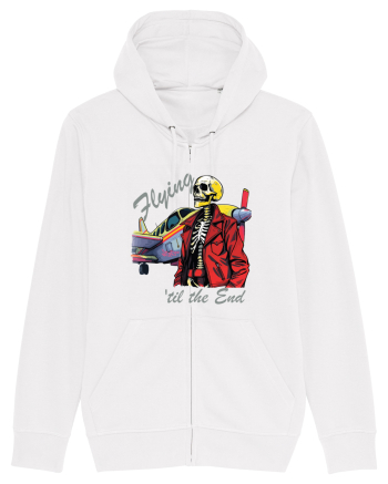Vintage Wings - Flying 'til the end - grey BLTP1-03 White