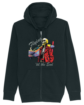 Vintage Wings - Flying 'til the end - grey BLTP1-03 Black