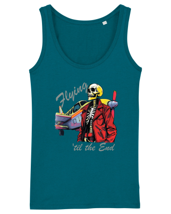 Vintage Wings - Flying 'til the end - grey BLTP1-03 Ocean Depth