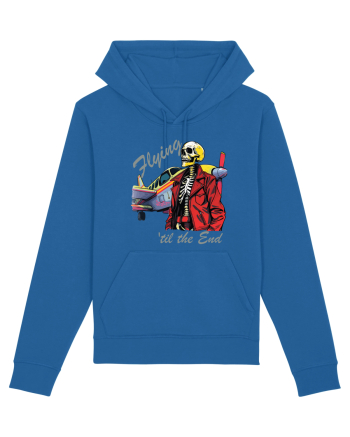 Vintage Wings - Flying 'til the end - grey BLTP1-03 Royal Blue