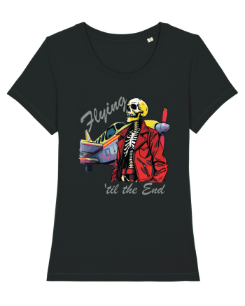 Vintage Wings - Flying 'til the end - grey BLTP1-03 Black