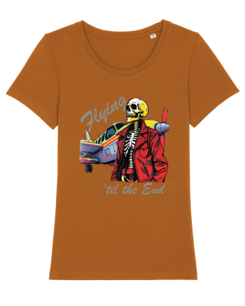 Vintage Wings - Flying 'til the end - grey BLTP1-03 Roasted Orange