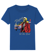 Vintage Wings - Flying 'til the end - grey BLTP1-03 Tricou mânecă scurtă  Copii Mini Creator