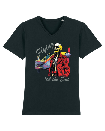 Vintage Wings - Flying 'til the end - grey BLTP1-03 Black