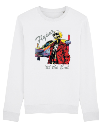 Vintage Wings - Flying 'til the end - grey BLTP1-03 White
