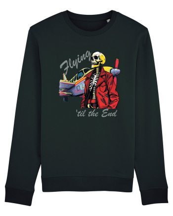 Vintage Wings - Flying 'til the end - grey BLTP1-03 Black